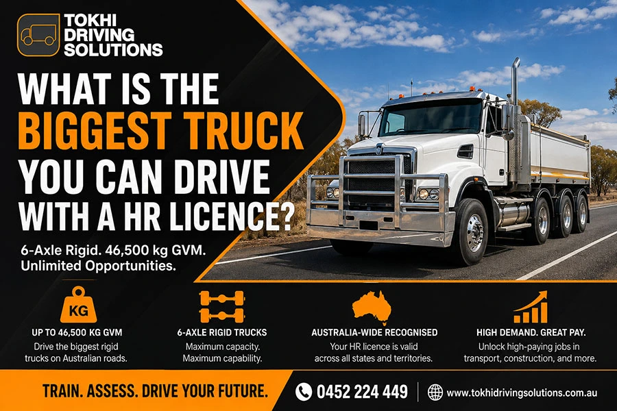 Biggest Truck HR Licence Banner